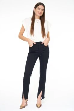 PISTOLA WOMEN'S TEAGAN HIGH RISE VENTED STRAIGHT - DARK VINYL -Johnny Corral Shop TEAGAN DARKVINYL M2 1200x 28bd68cc 8c1e 438a 9008 742d467965a0