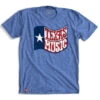 TUMBLEWEED TEXAS TEXAS MUSIC FLAG TEE