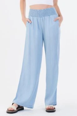 DEAR JOHN LIZZIE LOUNGE PANTS CAROLINA BLUE -Johnny Corral Shop TPM55C148CNB FRONT 1800x1800 9a55fdd8 ec9b 4b2a be42 f4692acdef04