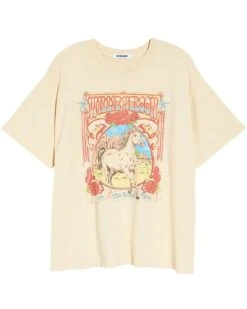 DAYDREAMER Willie Nelson Cotton Graphic Tee