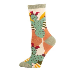 SOCK IT UP SOL DE CACTUS SOCKS -Johnny Corral Shop WJ22704C 4