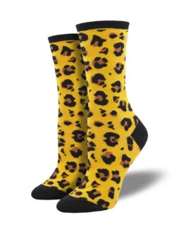 SOCKSMITH LEOPARD PRINT SOCK