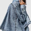 FREE PEOPLE BACK TO YOU DENIM JACKET