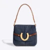 HAMPTON ROAD DESIGNS HUNTER BLUE HANDBAG