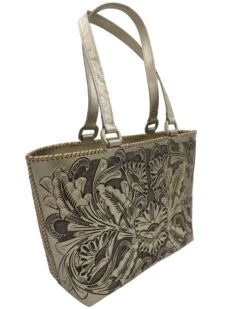 QUE CHULA KAROL PEWTER TOTE -Johnny Corral Shop image 0792113b c350 4636 bb6b 06f69f7da54e