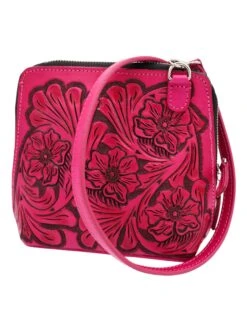 QUE CHULA CATALINA CHICA FUCSHIA PURSE