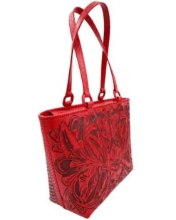 QUE CHULA KAROL RED TOTE -Johnny Corral Shop image 3811b72d da72 4f17 8d7c cc201d3ed473