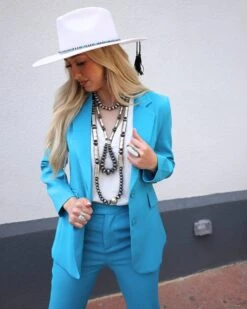 BEULAHSTYLE WOMEN'S BLAZER & FLARES SET -Johnny Corral Shop image 43096893 8442 46af 8f8f f57234bc0763