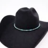 Peyote Bird Turquoise Heishi And Navajo Pearl Hat Band