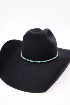 Peyote Bird Turquoise Heishi And Navajo Pearl Hat Band