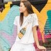 QUEEN OF SPARKLES WHITE CHAMPAGNE TEE