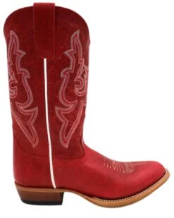 MACIE BEAN YOUTH RODEO ROUND TOE RED BOOT