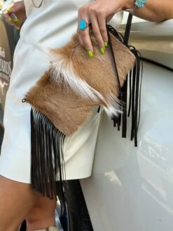 SPRINGBOK WITH FRINGE PURSE