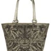 QUE CHULA KAROL PEWTER TOTE