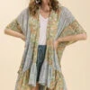 UMGEE RUFFLE SLEEVE KIMONO