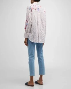 JOHNNY WAS PIPER RELAXED OVERSIZED BLOUSE -Johnny Corral Shop nm 4532483 100714 c