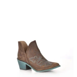 Corral Boots CIRCLE G BY CORRAL WOMEN'S EMBROIDERED BOOTIE -Johnny Corral Shop q00991 Copy