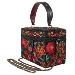 SECRET GARDEN HANDBAG -Johnny Corral Shop secret garden top handle box bag mary frances accessories 512 800x cd38ceed fc05 421f 91de a157a315d081
