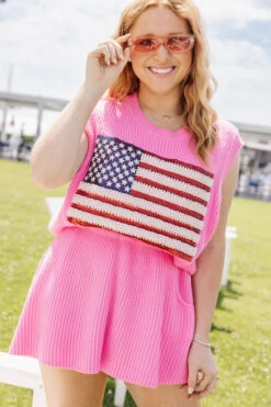 QUEEN OF SPARKLES AMERICAN FLAG SWEATER TANK -Johnny Corral Shop soelstudio QOSMAY2023 524 720x e21d1c08 5201 4a1c b8db 5109d4c83a15