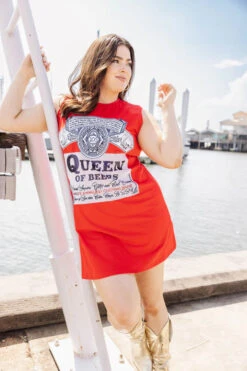 QUEEN OF SPARKLES QUEEN OF BEERS TANK TEE DRESS -Johnny Corral Shop soelstudio QOSMAY2023 698 720x caf5b416 5408 4a7e b5c2 378a6a51983e