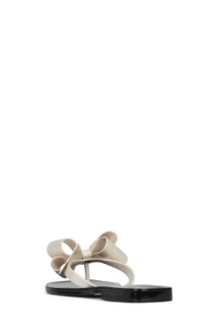 JEFFREY CAMPBELL SUGARY JELLY WITH BOW- CREAM SHINY -Johnny Corral Shop sugary flat sandal jeffrey campbell 361162 1365x 04d61da2 c865 4b9a b7b8 2bb25f5d37b0