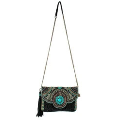 MARY FRANCES TURQUOISE JOURNEY HANDBAG -Johnny Corral Shop turquoise journey crossbody handbag mary frances accessories 268 800x f2182bee 5a78 4b1f a260 00bf42d465ce